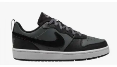 Obrázok produktu pre Nike Court Borough Low – športové topánky pre deti, čierne, vhodné na bežné nosenie
