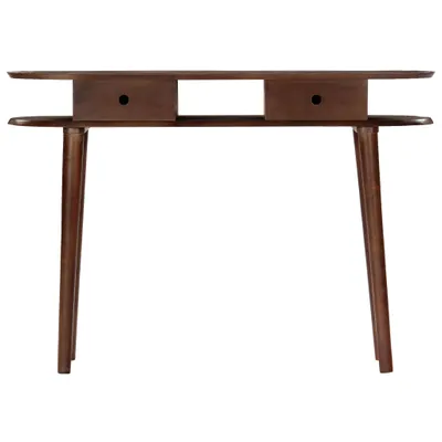Immagine prodotto di vidaXL Tavolo consolle 110x35x76 cm in legno massiccio di acacia