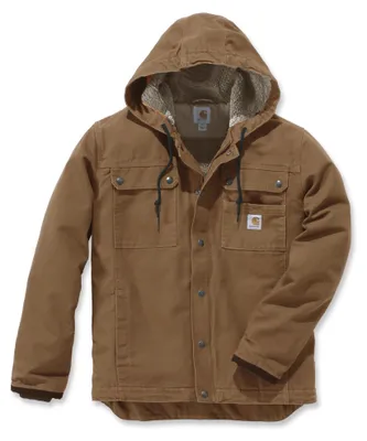 Image de Blouson WASHED DUCK BARLETT TL marron foncé - CARHARTT - S1103826DKBL