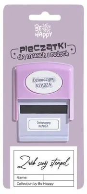 Produktbild von Stempel mit der Aufschrift „Dziewczyny Rządzą“ – Be-Happy Gifts
