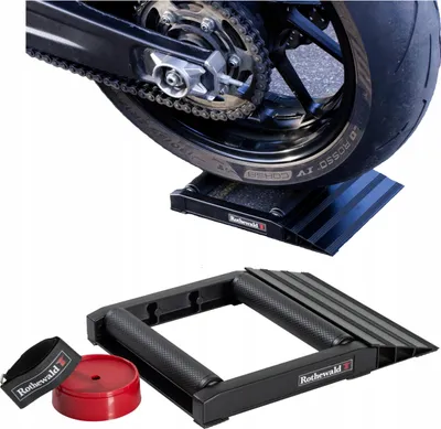 Obrázok produktu pre HLINÍKOVÉ servisné kolieska pre zadné koleso MOTOCYKLU, ROTHEWALD rampa