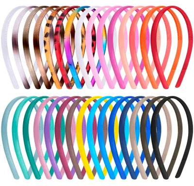 Immagine prodotto di Set di 30 elastici per capelli in plastica, ideali per progetti fai-da-te