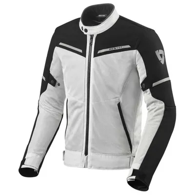 Immagine prodotto di Giacca da moto Revit Airwave 3, bianco/nero, XS