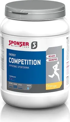Produktbild von Sponser Competition Hypotonic Sportdrink – 1000 g Orange