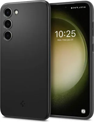 Zdjęcie produktu dla Etui Spigen Thin Fit do Samsunga Galaxy S23 - Czarne