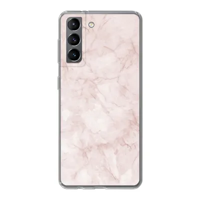 Produktbild von MuchoWow® Handyhülle Schutzhülle Hülle für Samsung Galaxy S21 Marmor - Rosa - Schick Silikon Softcase Handy Hülle - Softcase