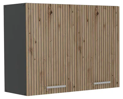 Produktbild von Küchenglasschrank Vicco R-Line Artisan-Eiche/Anthrazit 80 cm, Model 71459