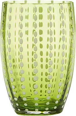 Obrázok produktu pre ZAFFERANO Perle Set 6 pohárov Tumbler AppleGreen
