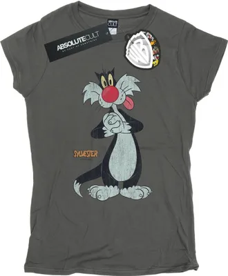 Produktbild von Looney Tunes - T-Shirt für Damen BI27574 (M) (Holzkohle)