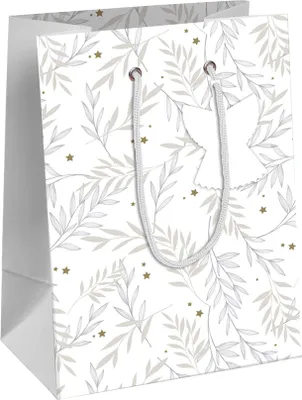 Produktbild von Clairefontaine Weihnachts-Geschenktüte "Naturel" klein