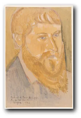 Immagine prodotto di Stampa d'arte "Ritratto di Paul Sérusier" di Émile Bernard – 40 x 60 cm – non incorniciata