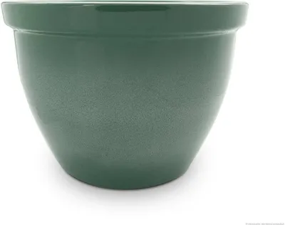 Produktbild von KERAZO Keramik XL Blumentopf Pflanzkübel Pflanztopf Venus 50x43 cm robust, dickwandig, frostfest, Farbe: GRÜN