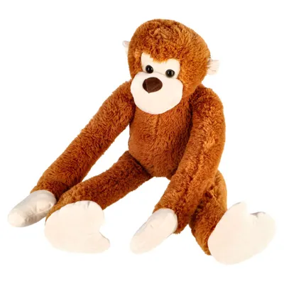 Produktbild von Affe mit langen Armen Plüsch 80 cm Braun
