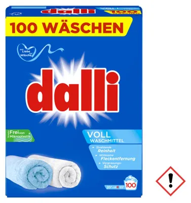 Zdjęcie produktu dla Dalli detergent do dużych obciążeń 100WL