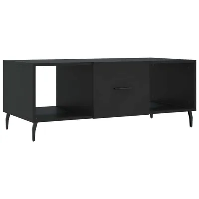 Obrázok produktu pre vidaXL Konferenčný stolík čierny 102x50x40 cm Drevo Materiál