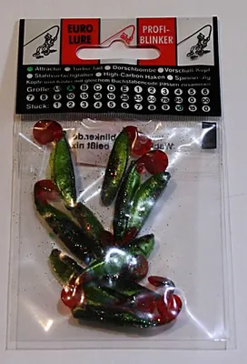 Produktbild von Profi Blinker Attractor Größe: A Farbe: raubfisch-grün