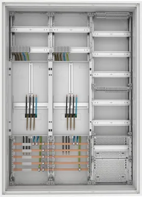 Produktbild von EATON Komplettschrank ZSD-ZZV-1100/APZ 1100x800 inkl. RJ45 3-Punkt 2ZP + 1VT