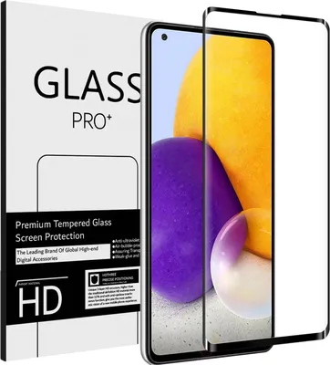 Produktbild von Full Screen Panzerglas für Samsung Galaxy A21s Schutzfolie Glas Folie Vollbild Panzerfolie