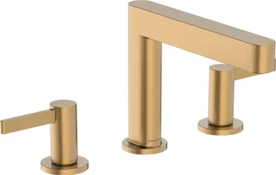 Immagine prodotto di hansgrohe Finoris robinetterie de lavabo 3 trous 110 avec vidage Push-Open, portée 169mm, 76033140, 76033140