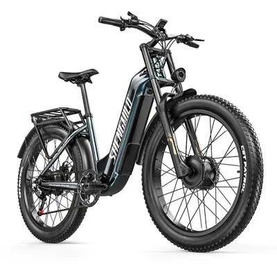 Produktbild von SHENGMILO S700 PRO Elektrofahrrad,Dual-Drive,48V 25Ah,26×3.0 Zoll,Reichweite 80-90 km,120 kg
