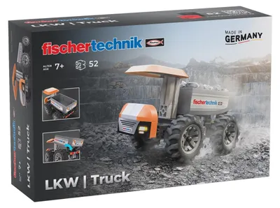 Obrázok produktu pre Stavebnica STEM Stavebné a manipulačné stavebné auto, Fischertechnik