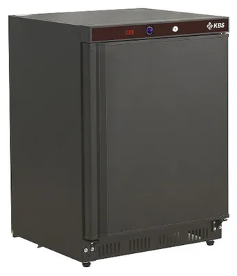 Obrázok produktu pre Komerčná chladnička KBS, 129 litrov, 600x600x850 mm, chladenie s ventilátorom, čierna