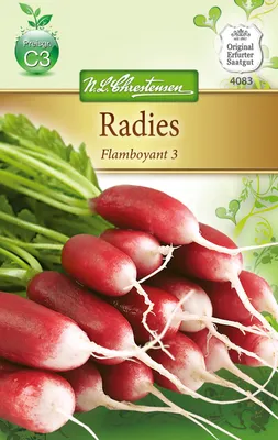 Artikelbild 1 von 'Radies Flamboyant 3' aus der Kategorie Radieschensamen