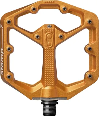 Produktbild von CRANKBROTHERS MTB- Plattform-Pedal Stamp 7 Small, orange