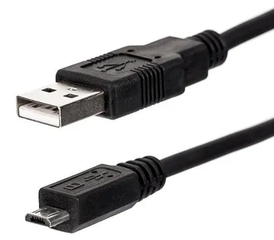Produktbild von Netrack 204-02 Micro-USB-Kabel Schwarz 0,25m