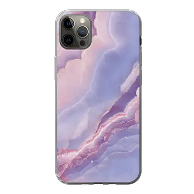 Produktbild von MuchoWow® Handyhülle Schutzhülle Hülle für iPhone 13 Pro Max Kalkstein - Naturstein - Mineralien Silikon Softcase Handy Hülle - Mobiltelefon