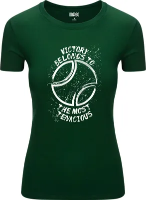 Immagine prodotto di Diarbo Maglietta da donna con stampa sportiva Hardest Ball Verde Scuro Taglia XXL