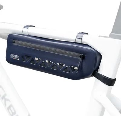 Produktbild von ROCKBROS Road to Sky Fahrrad Rahmentasche Wasserdicht, Rahmentasche Fahrrad 1,7L, Dreiecktasche für MTB Rennräder Blau