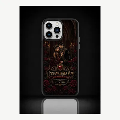 Produktbild von iPhone 14 Pro Max Hülle Handyhülle Schutzhülle Case mit Liebesschwur Motiv – LUNØIR ©