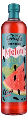 Immagine prodotto di Gräfs Melon Mint Liquore al gusto di anguria e menta 500ml