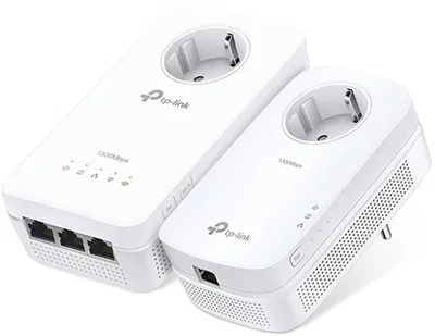Obrázek produktu pro TP-Link TL-WPA1300P KIT 1300 Mbit/s Vestavěný ethernetový port WLAN Bílá 3 ks