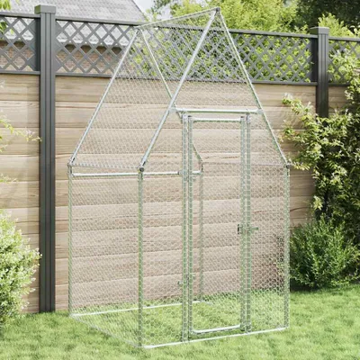 Obrázek produktu pro VidaXL 172549, Stříbrná, Pozinkovaná ocel, 1000 mm, 1000 mm, 1900 mm