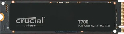 Produktbild von Crucial T700 - SSD - verschlüsselt - 2 TB - intern - M.2 - PCI Express 5.0 (NVMe)