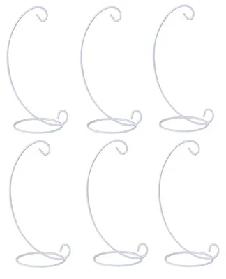 Image de (Pour 6 éléments) Présentoir pour décorations, support de suspension en fer blanc