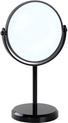 Obrázek produktu pro Zrcadlo Stolní Oboustranné 15Cm, Černá