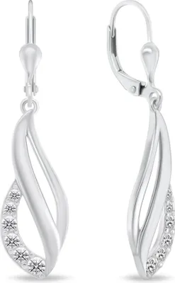 Immagine prodotto di Orecchini in argento con zirconi EA269W