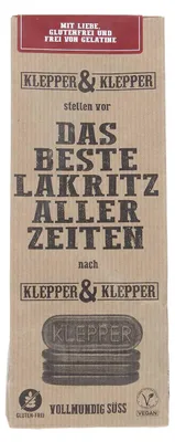Produktbild von Klepper & Klepper Lakritz vollmundig-süß 200g