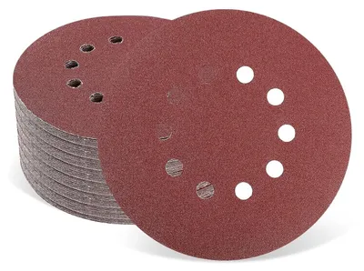 Produktbild von Schleifpapierrollen, Durchmesser 225 mm, 10 Löcher - Verschiedene Körnungen - 30 Stück