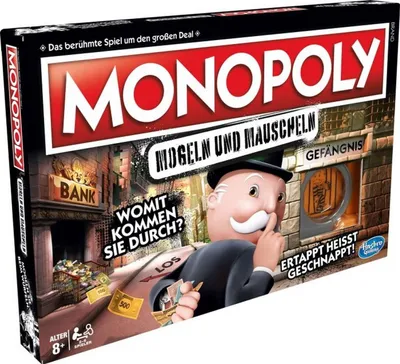 Produktbild von Monopoly Mogeln und Mauscheln