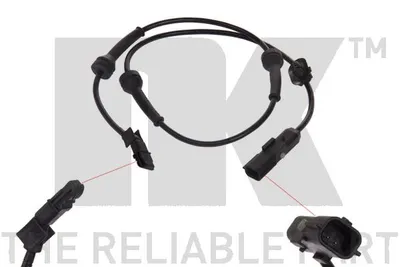 Produktbild von Sensor, Raddrehzahl (1440-48306) passend für Renault