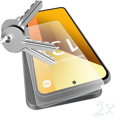 Produktbild von 2x Xiaomi Redmi Note 13 5G Schutzglas Panzerfolie Displayschutz Echtglas 9H