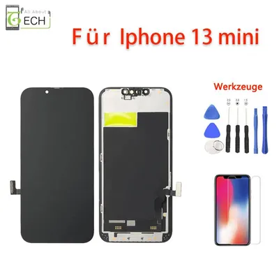 Produktbild von Für iPhone 13 Mini LCD Display Einheit schwarz Retina Touchscreen Bildschirm