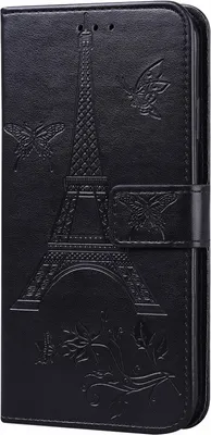 Produktbild von Für iPhone12 iPhone12Pro 6.1 Zoll Leder Case Flip Cover Card Ablagetasche schwarz