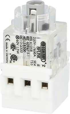Immagine prodotto di Georg Schlegel Contatto luminoso, 2S Contatto BF_K, illuminabile Attacco a vite, sezione 2,5 mm² - 1