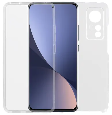 Obrázok produktu pre Pre Xiaomi Mi 12Polyuretán/ TPU puzdro na mobilný telefón Transparent Double Sided Sleeve Cases Cover