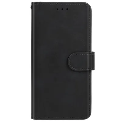 Immagine prodotto di Custodia König Design compatibile con Motorola Moto G22, realizzata in ecopelle, per smartphone - Custodia per cellulare, colore nero